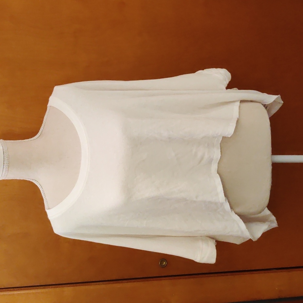 We the Free white cropped blouse